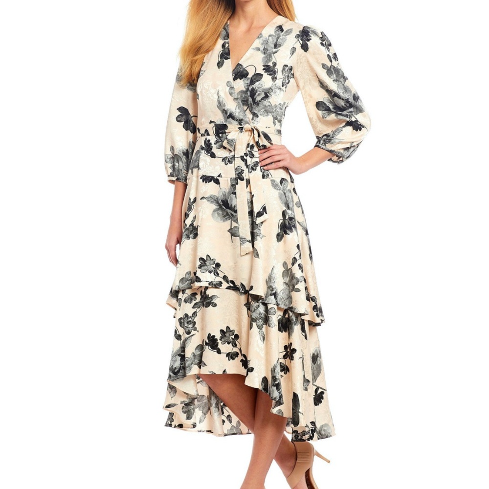 Calvin Klein Floral Midi Dress Size 6